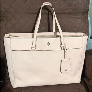 Tory Burch Ivory Tote Bag